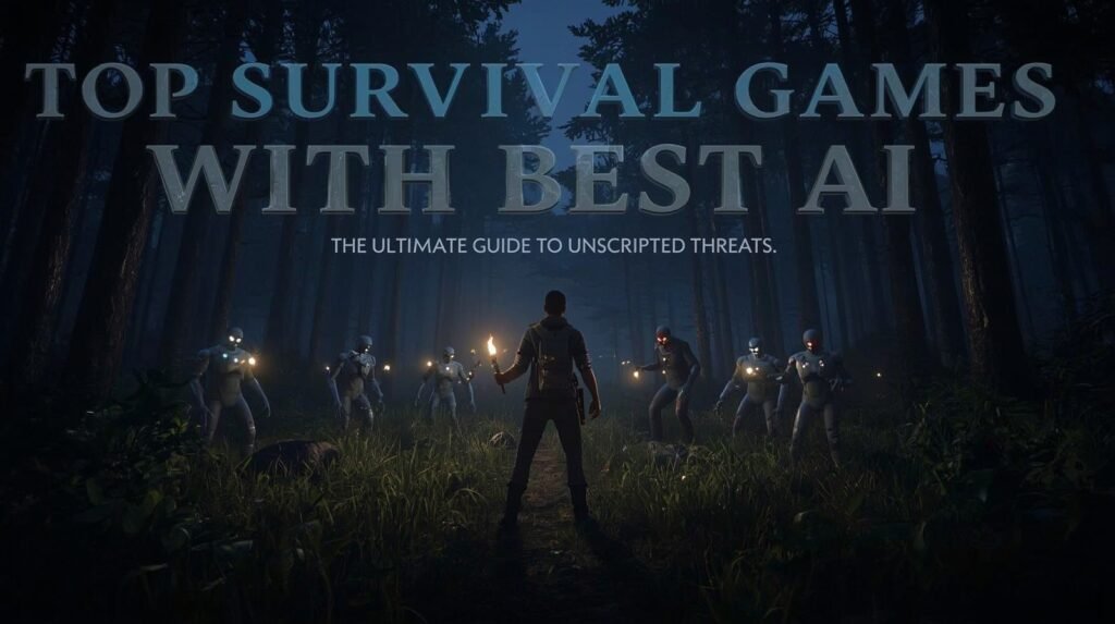 Top survival games with best ai: the ultimate guide to unscripted threats featured image gaming design.