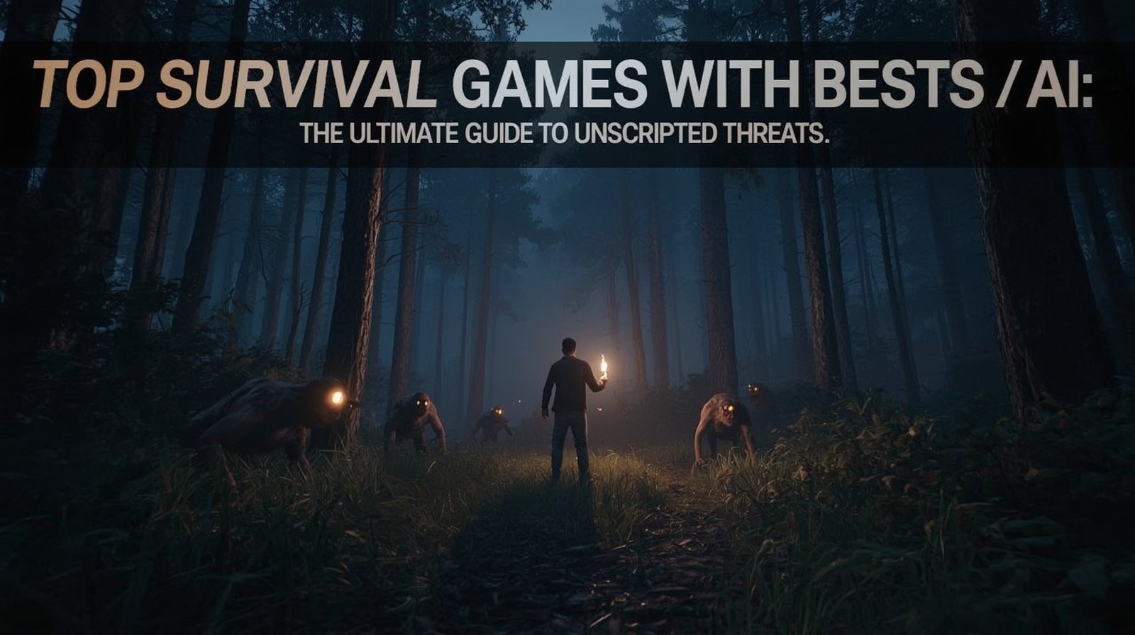 Top Survival Games with Best AI: The Ultimate Guide to Unscripted Threats featured image gaming design.