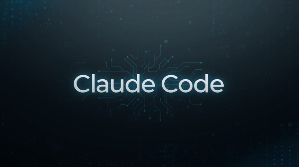 Claude code powering slack-to-repo ai pair programming in a sleek multi-monitor developer workspace illustration