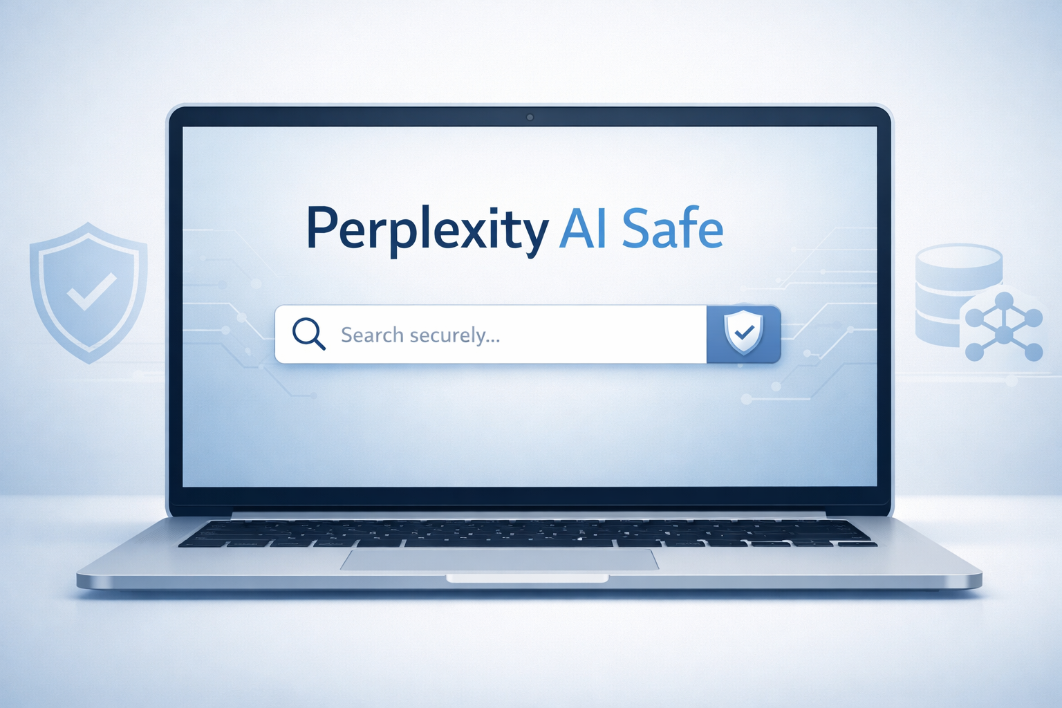 Perplexity AI safe review showing secure AI search interface, privacy focus, and responsible usage guidance for users