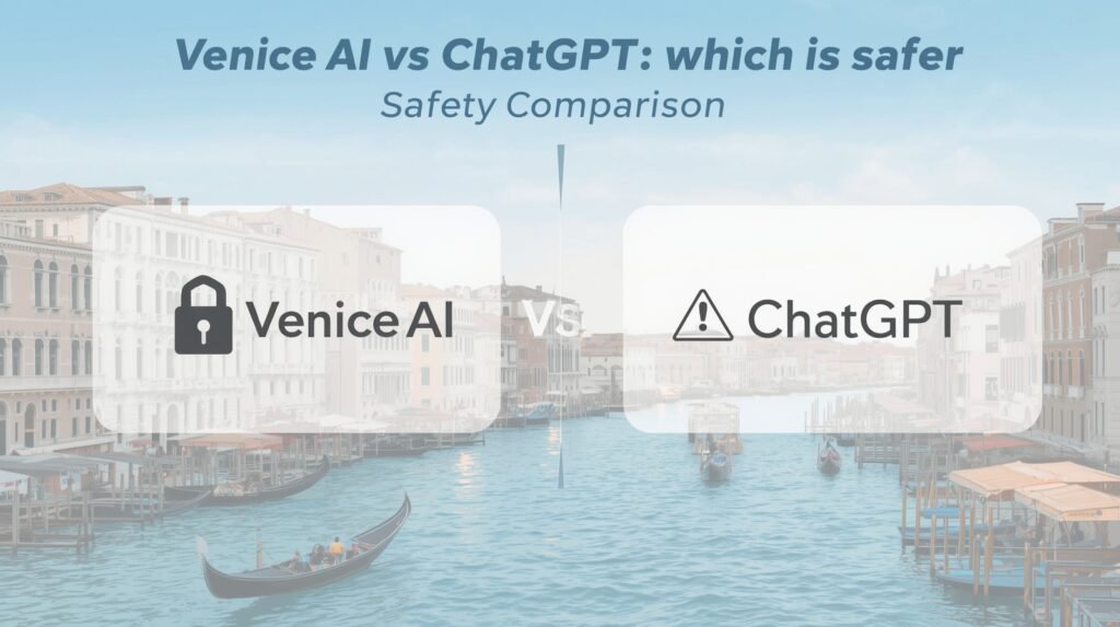Is venice ai safe? A deep privacy, security & legitimacy review 2 An image shows venice ai vs chatgpt: which is safer?