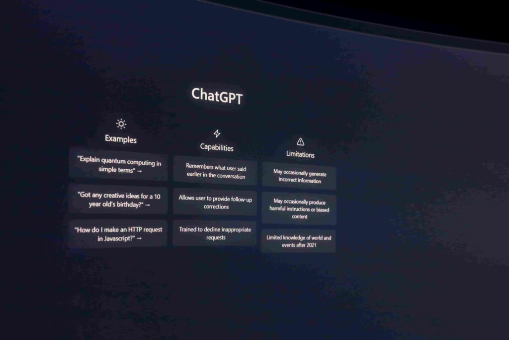 Chatgpt website dashboard
